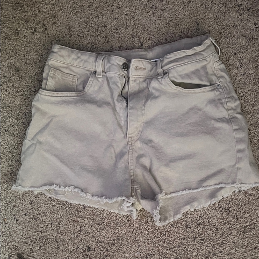 women’s high waisted khaki shorts